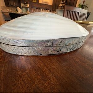 Elegant Iridescent Decorative Trinket Box